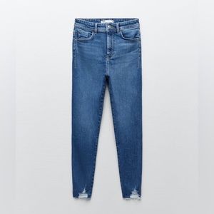 ZARA high rise skinny seamless jeans in US 8/29